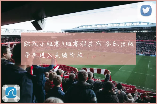 欧冠小组赛A组赛程发布 各队出线争夺进入关键阶段